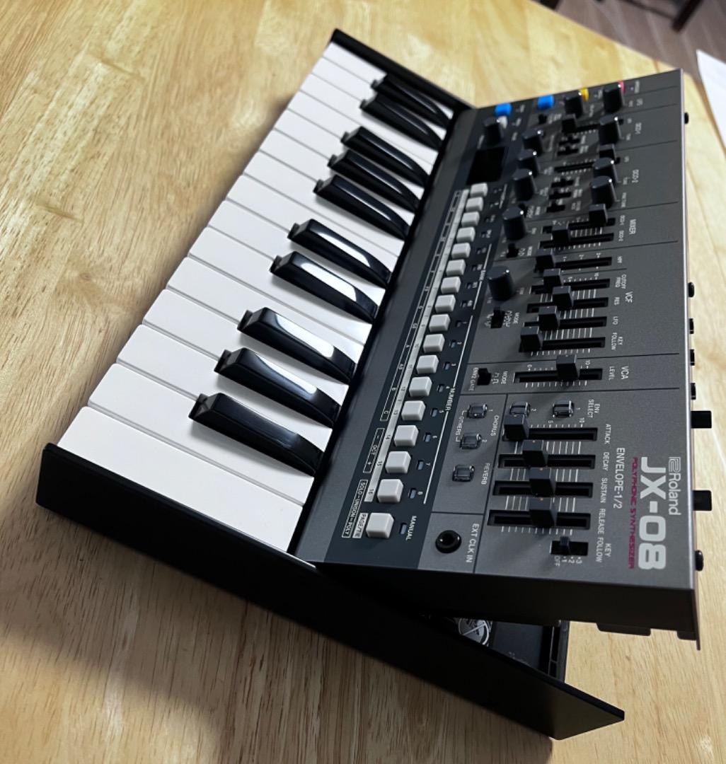 ROLAND JX-08+K-25M アナログ・デジタル・シンセサイザー・DAW