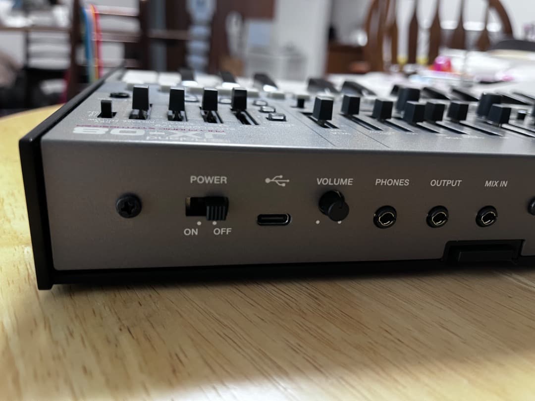 ROLAND JX-08+K-25M アナログ・デジタル・シンセサイザー・DAW