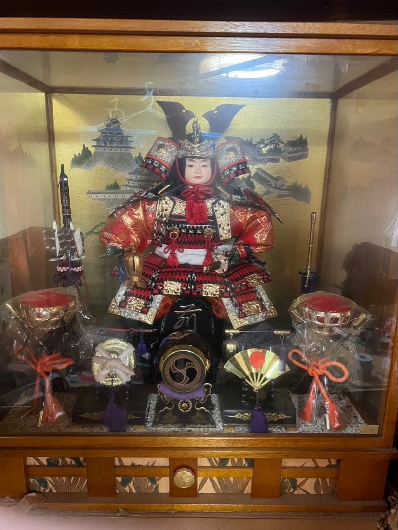 五月人形です。