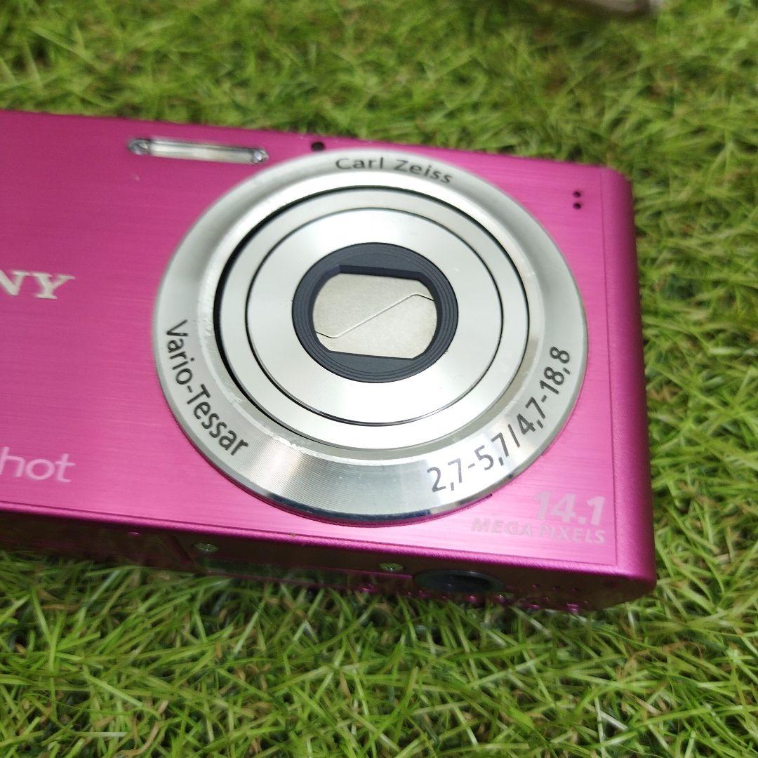 SONY Cyber-shot ピンク 14.1メガピクセル　DSC-W320
