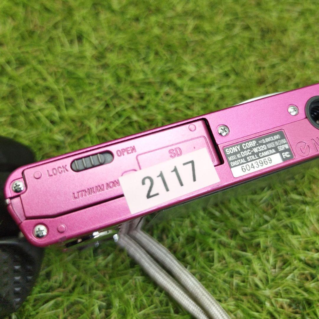 SONY Cyber-shot ピンク 14.1メガピクセル　DSC-W320