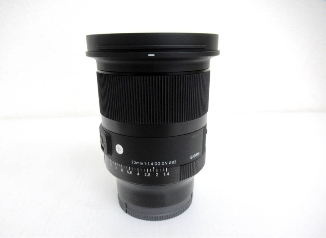 SIGMA レンズ 箱付 20mm 1:1.4 DG DN ソニーマウント