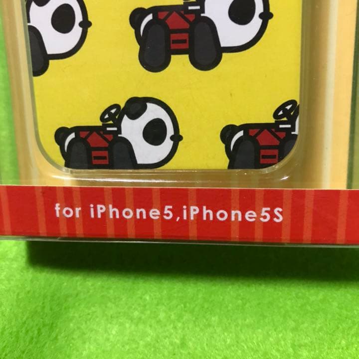 iPhone5/5s ケース 浅草 花屋敷　パンダカースマホカバー　新品！
