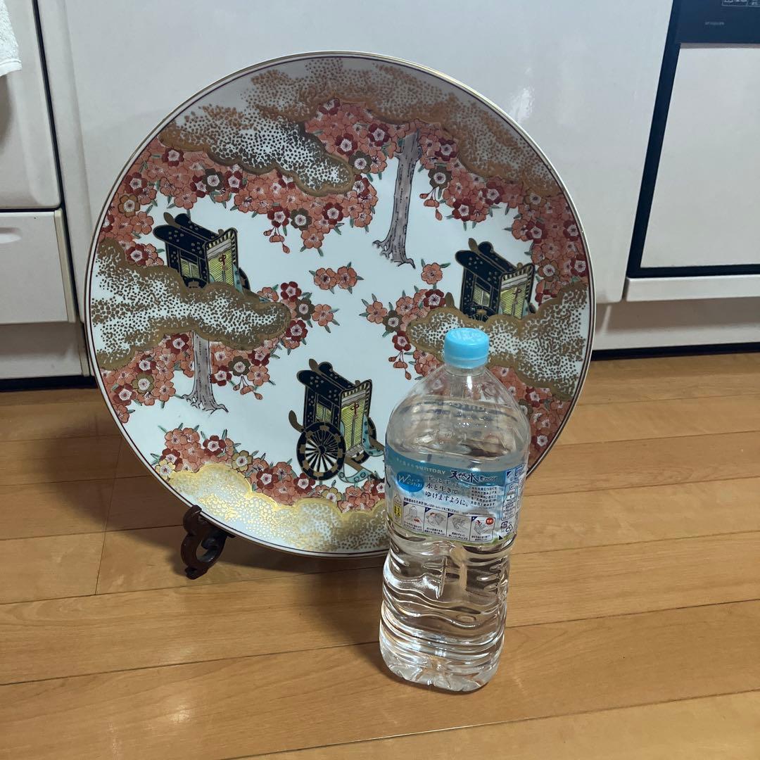 有田焼 平皿　飾皿　直径47ｃｍ　超大皿　壁掛け用
