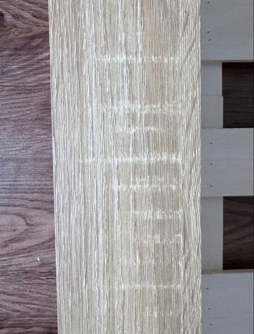 まるこ　お花のアイアンフロアライト LOWYA セミダブルベッドフレーム