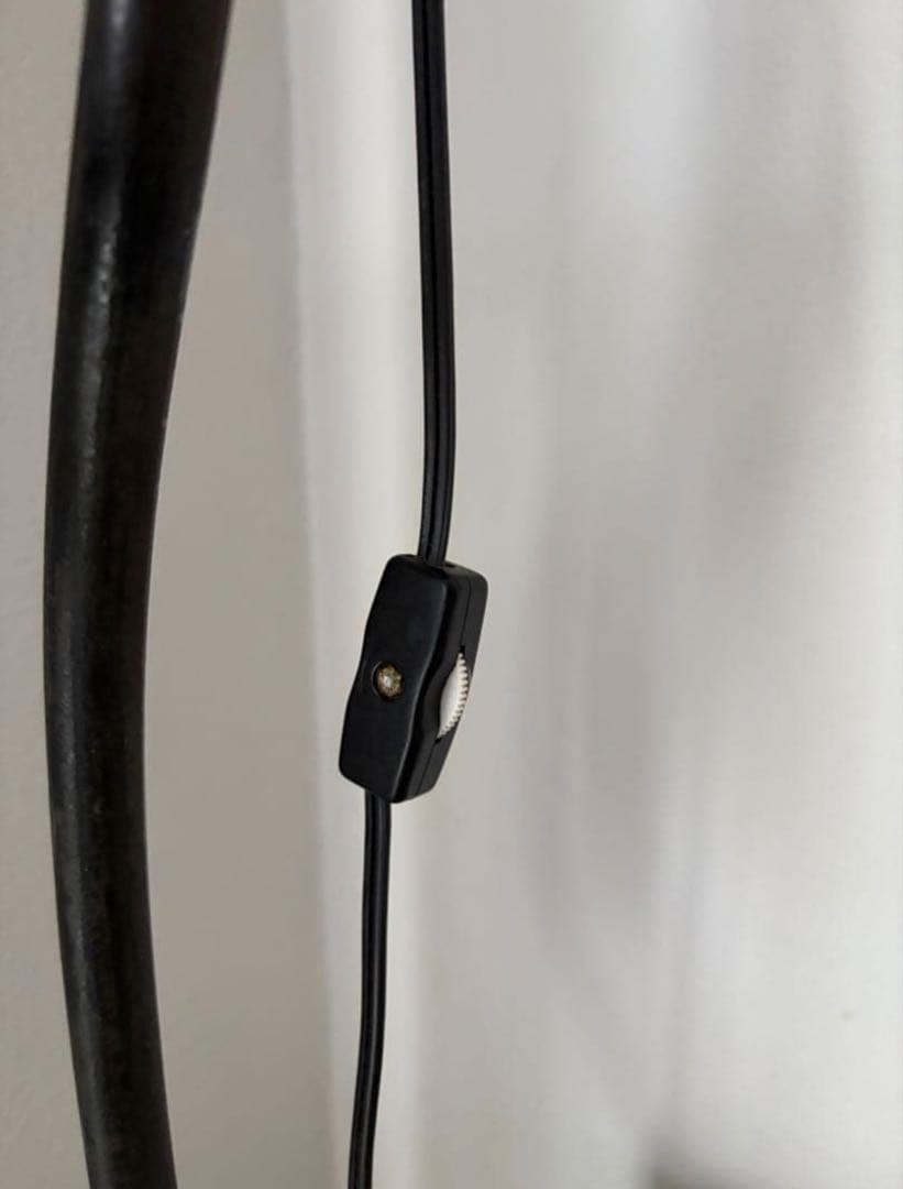 まるこ　お花のアイアンフロアライト LOWYA セミダブルベッドフレーム