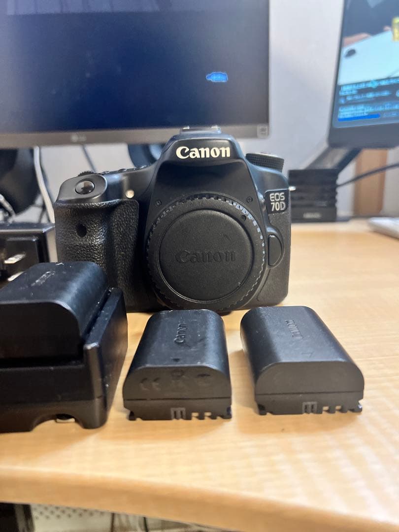Canon 70d バッテリー多数