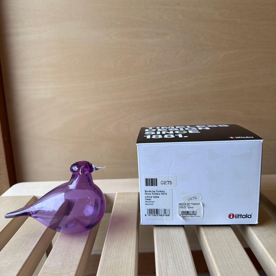 イッタラ　バード　アメジスト　Little Tern