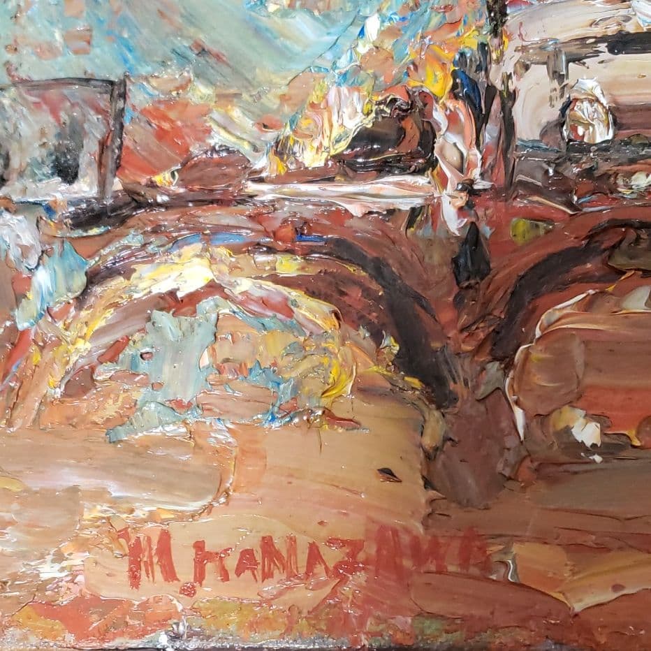 金沢実 油絵「未題」