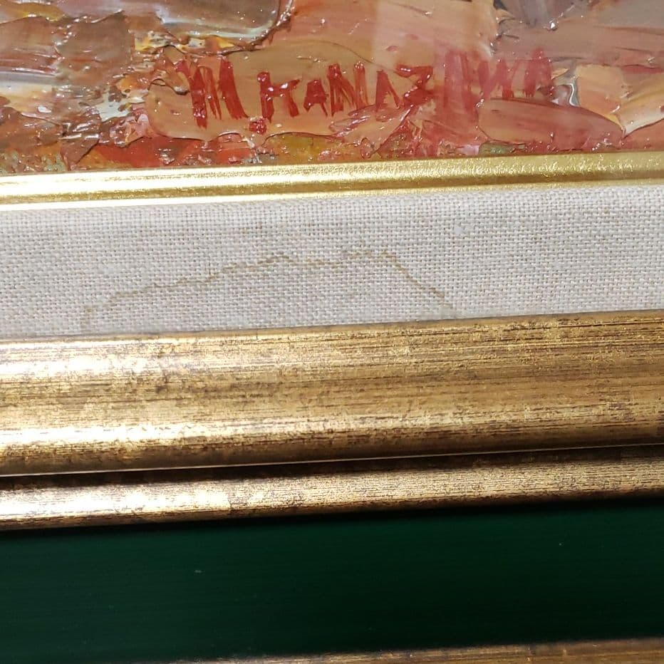 金沢実 油絵「未題」