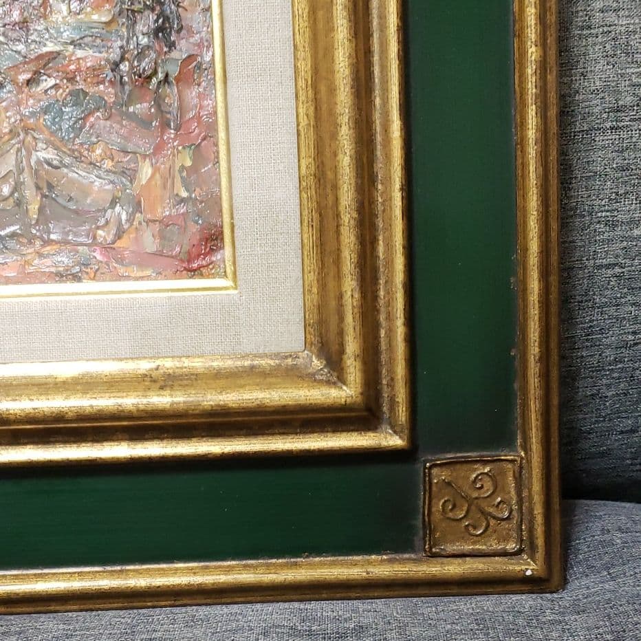 金沢実 油絵「未題」