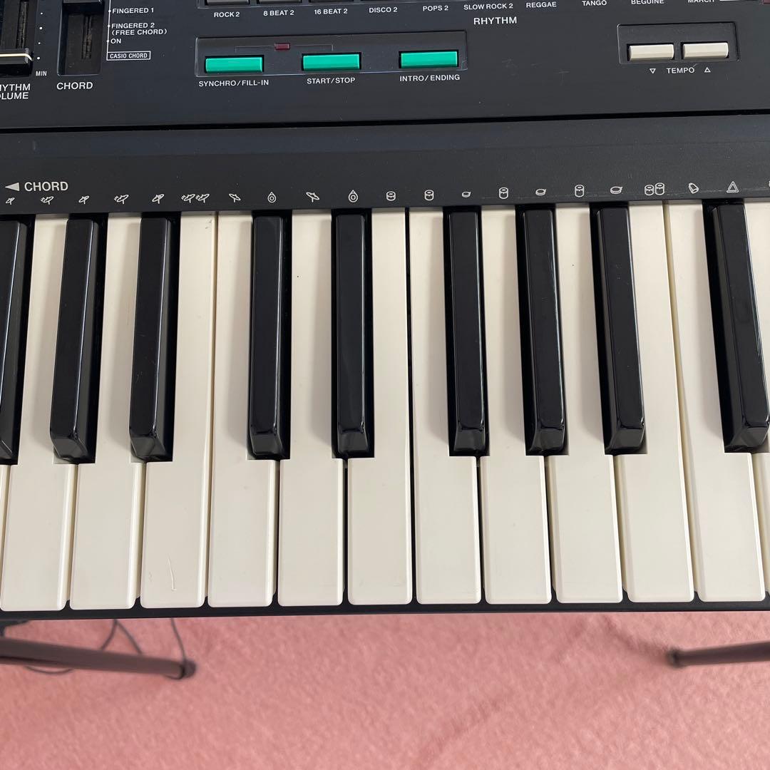 カシオ　CASIO キーボード　CT-615 210SOUND TONEBANK