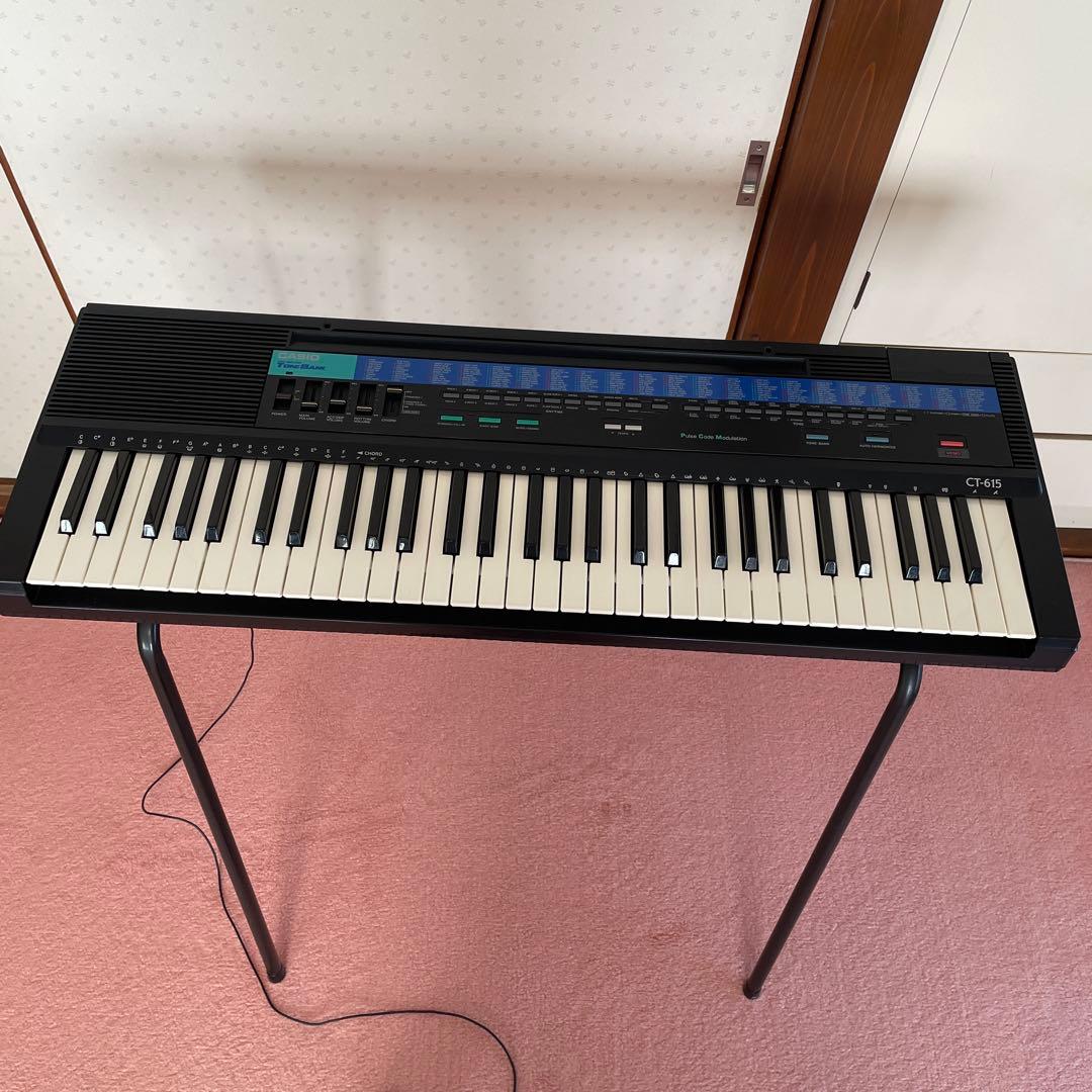 カシオ　CASIO キーボード　CT-615 210SOUND TONEBANK