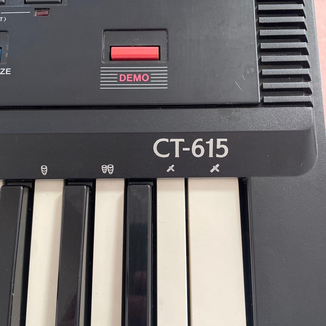 カシオ　CASIO キーボード　CT-615 210SOUND TONEBANK