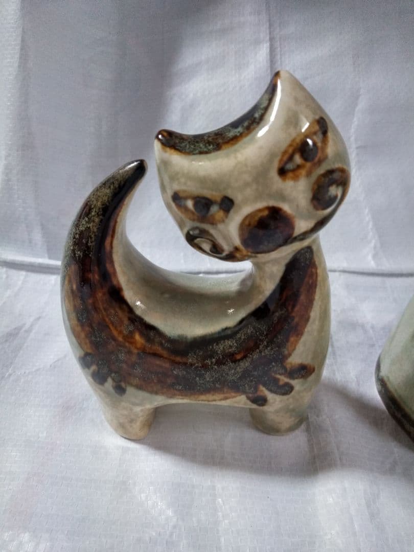 soholm スーホルム 猫 置物 3体セット まとめ売り