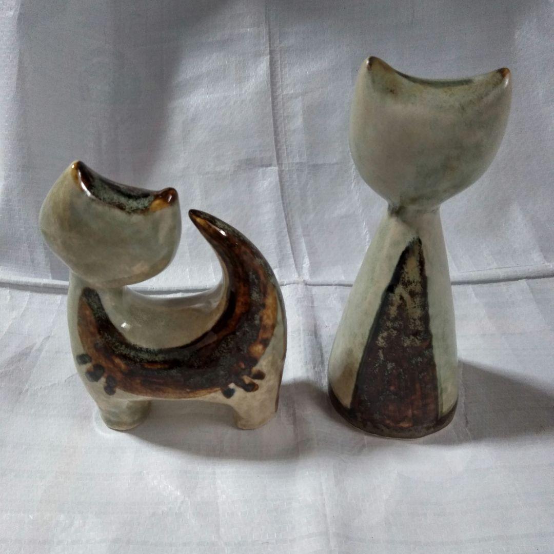 soholm スーホルム 猫 置物 3体セット まとめ売り