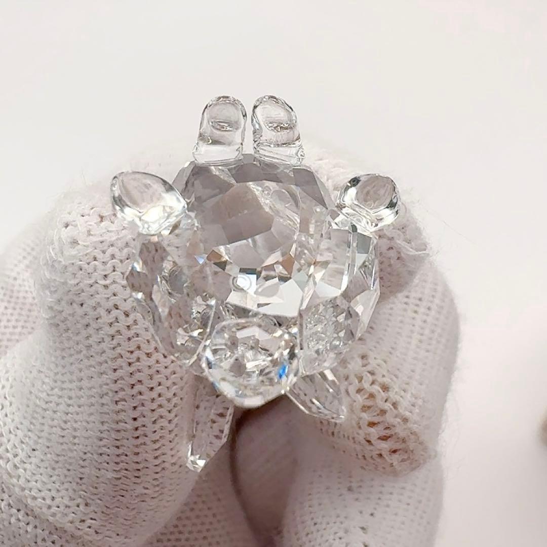 ⭐️SALE⭐【美品】スワロフスキー　フィギュリン　ウサギ　ベイビーラビット