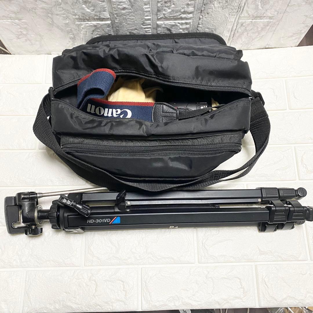 【ジャンク品】Canon EOS 20D レンズセットEF 28-70mm三脚付