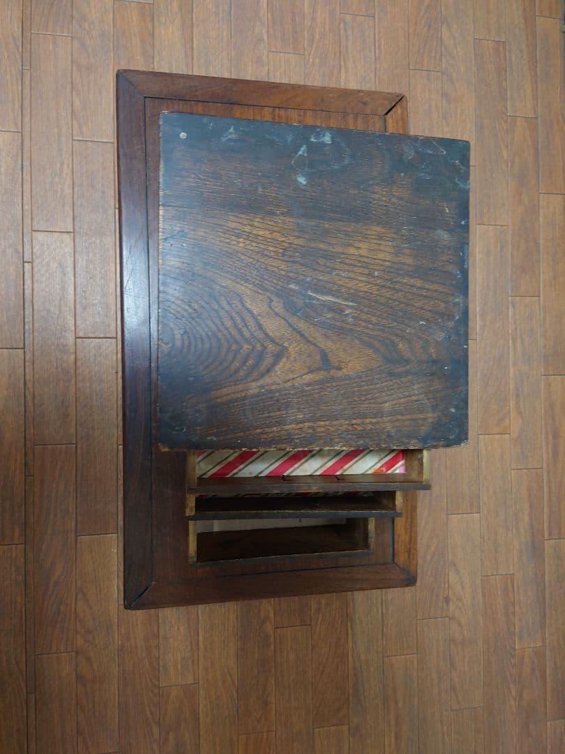 昭和レトロ 昭和初期の裁縫箱と小物入れ