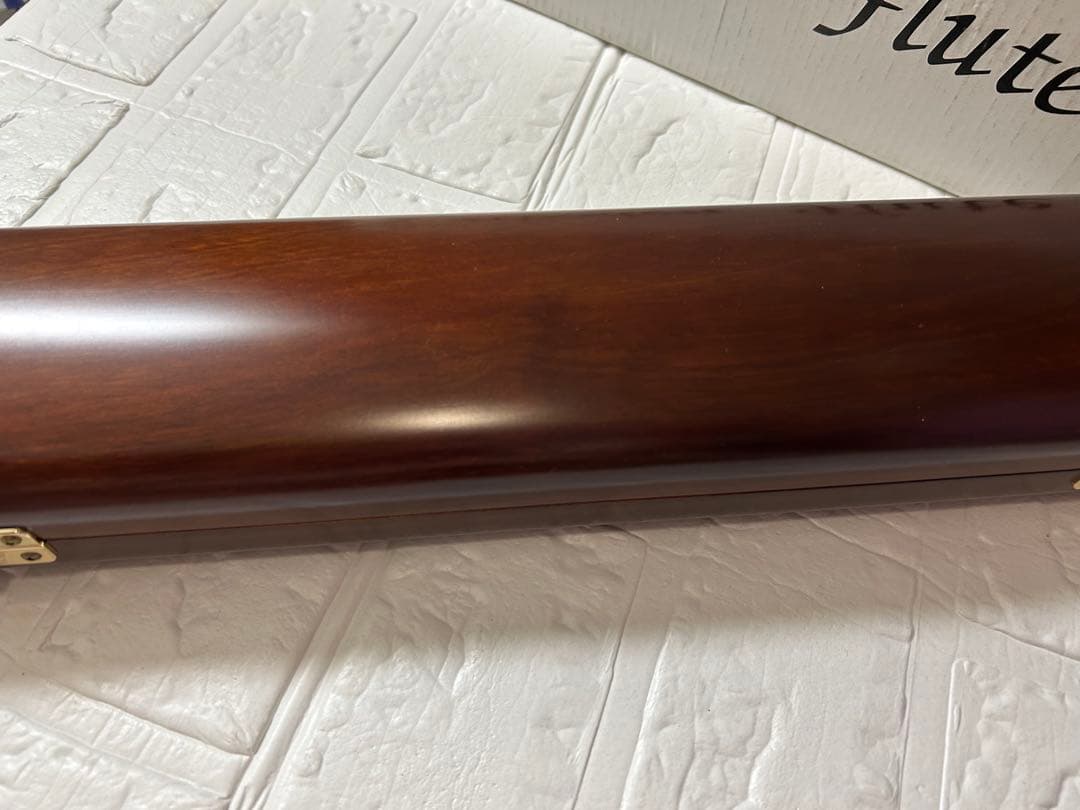 木製フルートケース　　H管用