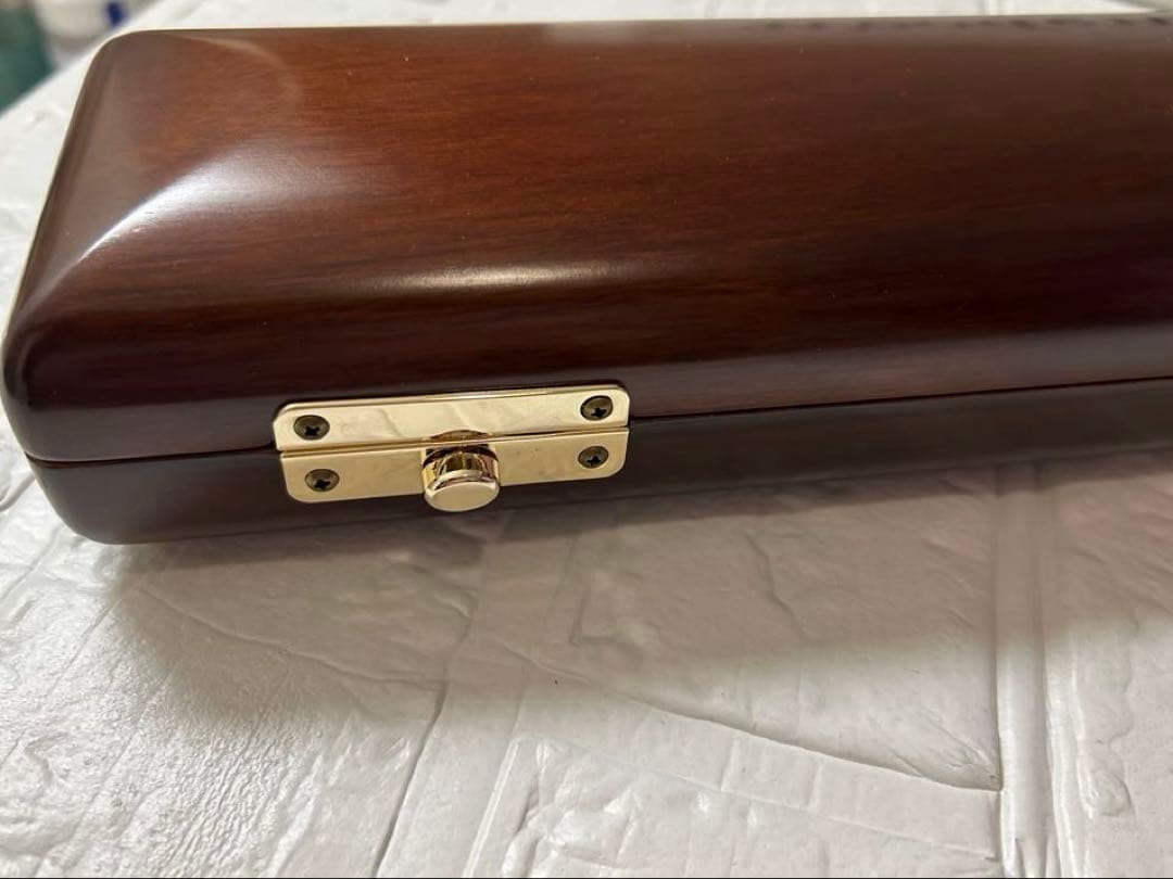 木製フルートケース　　H管用