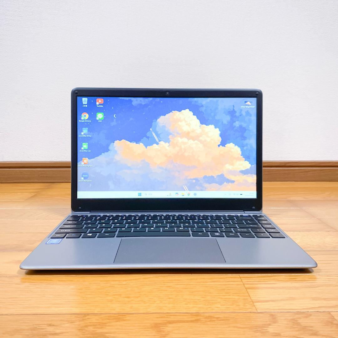 CHUWI小型ノートパソコン 8世代CPU SSD 最新Win11 薄型 軽量