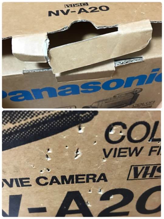 【ご購入前にコメント必須】Panasonic ビデオムービーカメラ NV-A20