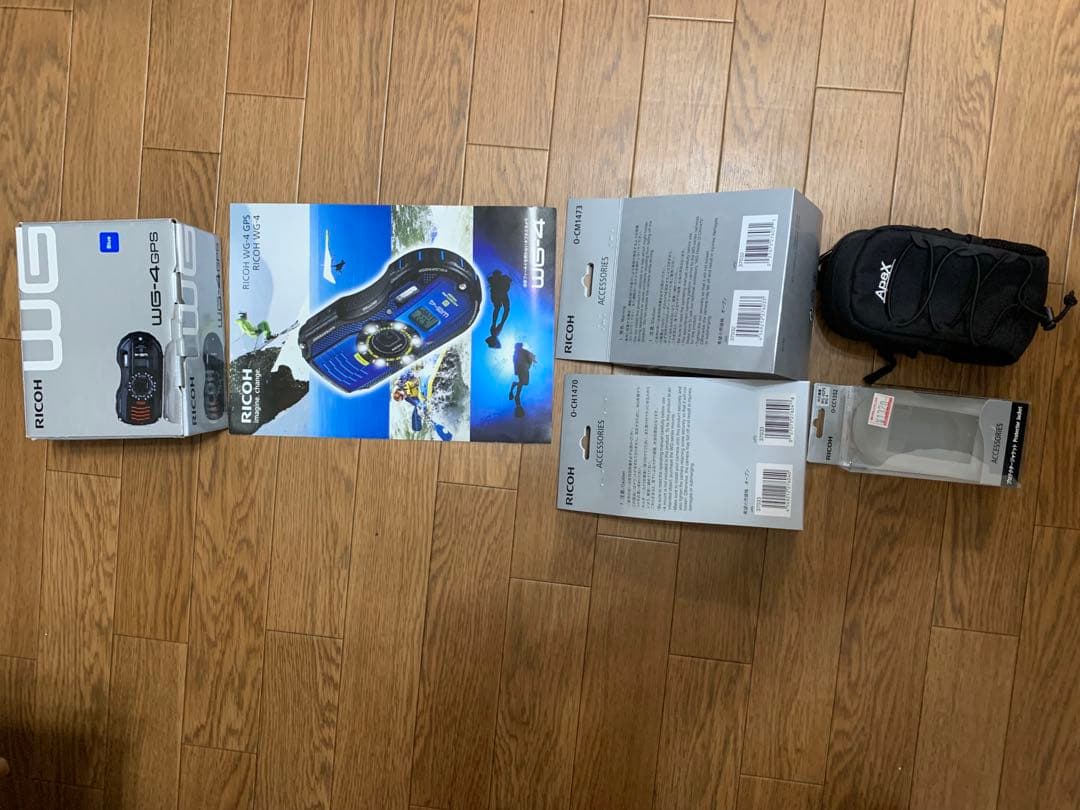 RICOH WG-4 防水デジタルカメラ とその他いろいろ