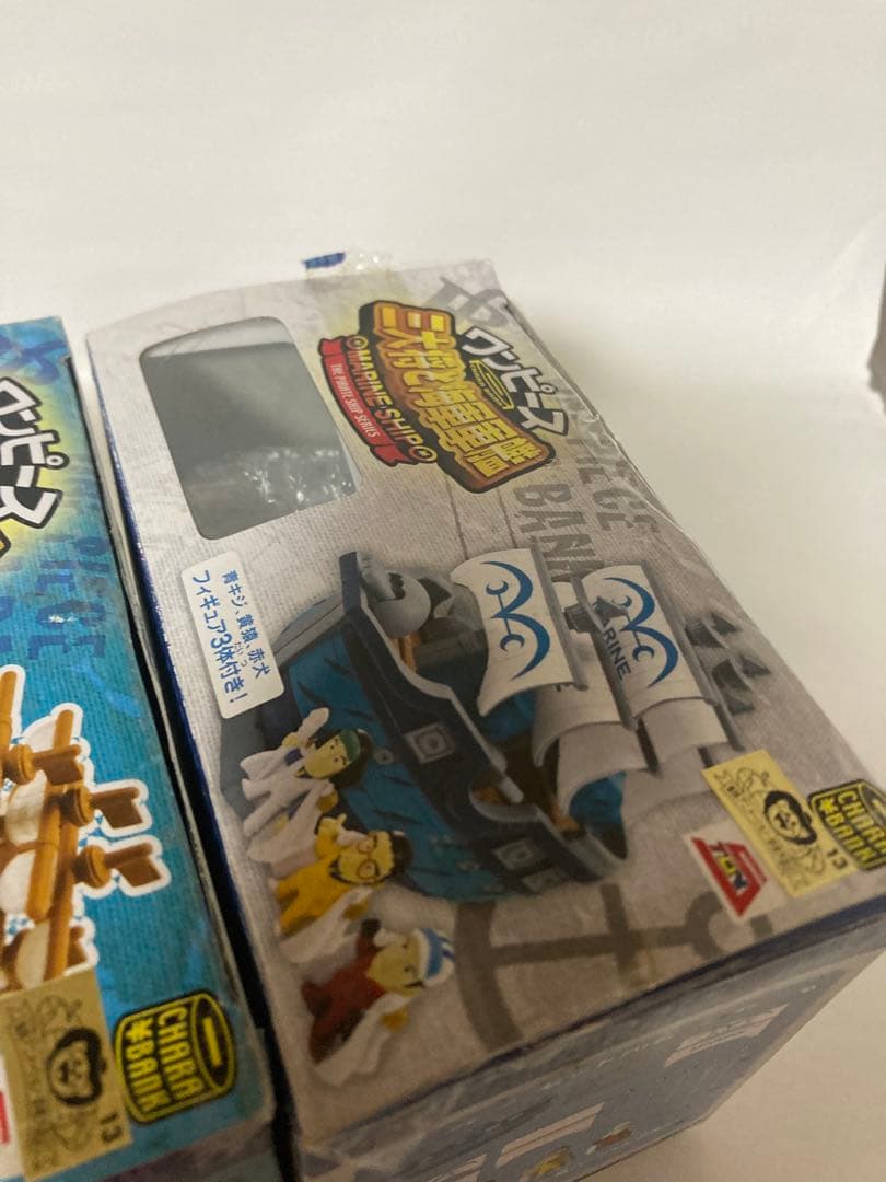 キャラバンク　ワンピース　ゴーイングメリー号　モビーディック号　海軍軍艦セット