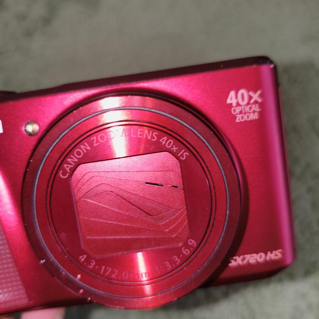 Canon PowerShot SX720 HS　レッド