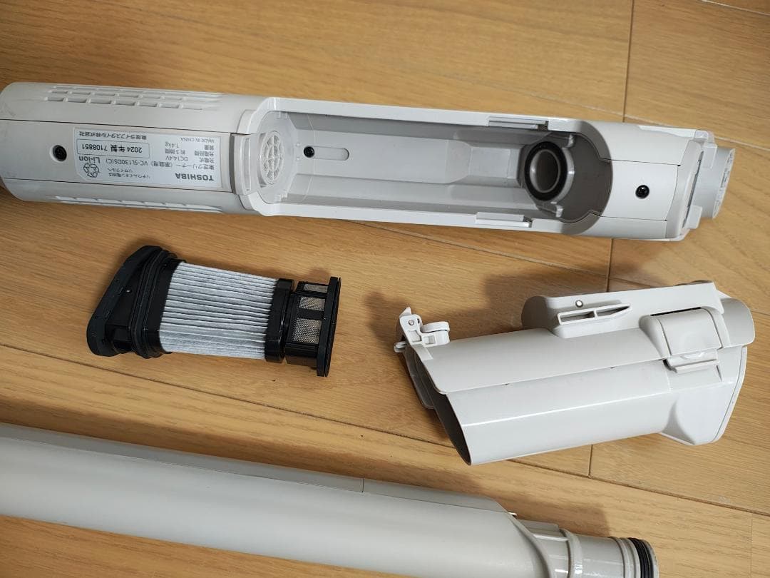 東芝★VC-SL130DS★2024年製★バッテリーの状態良好★2