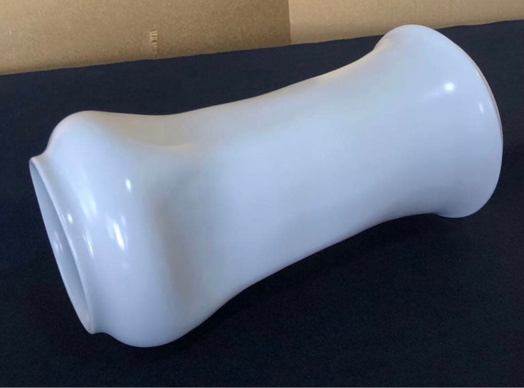 《R》高麗庵 白磁 花器 清六窯 中村清吾 栞 共箱 260310こ5