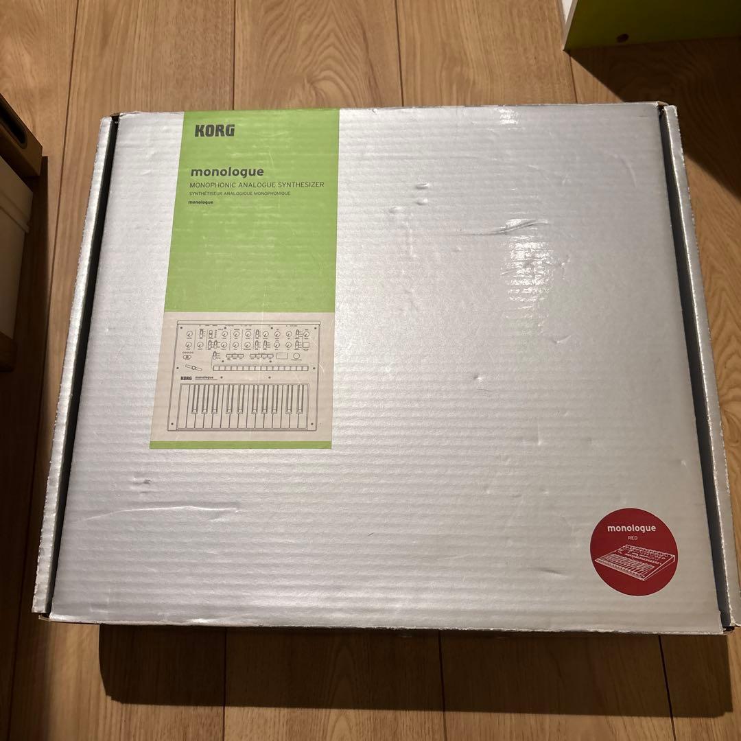 【希少】KORG monologue シンセサイザー レッド 25鍵【最終価格】
