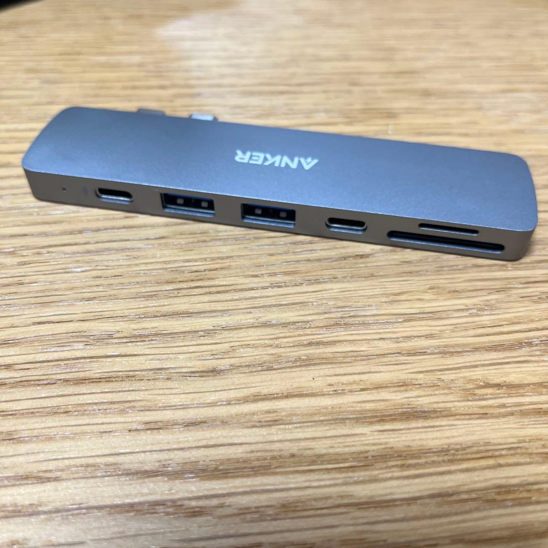 【美品】MacBook Air M1 Anker製USBハブ付き