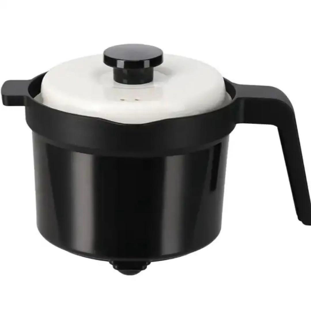 レンジメート マグポット ブラック【新品未使用】