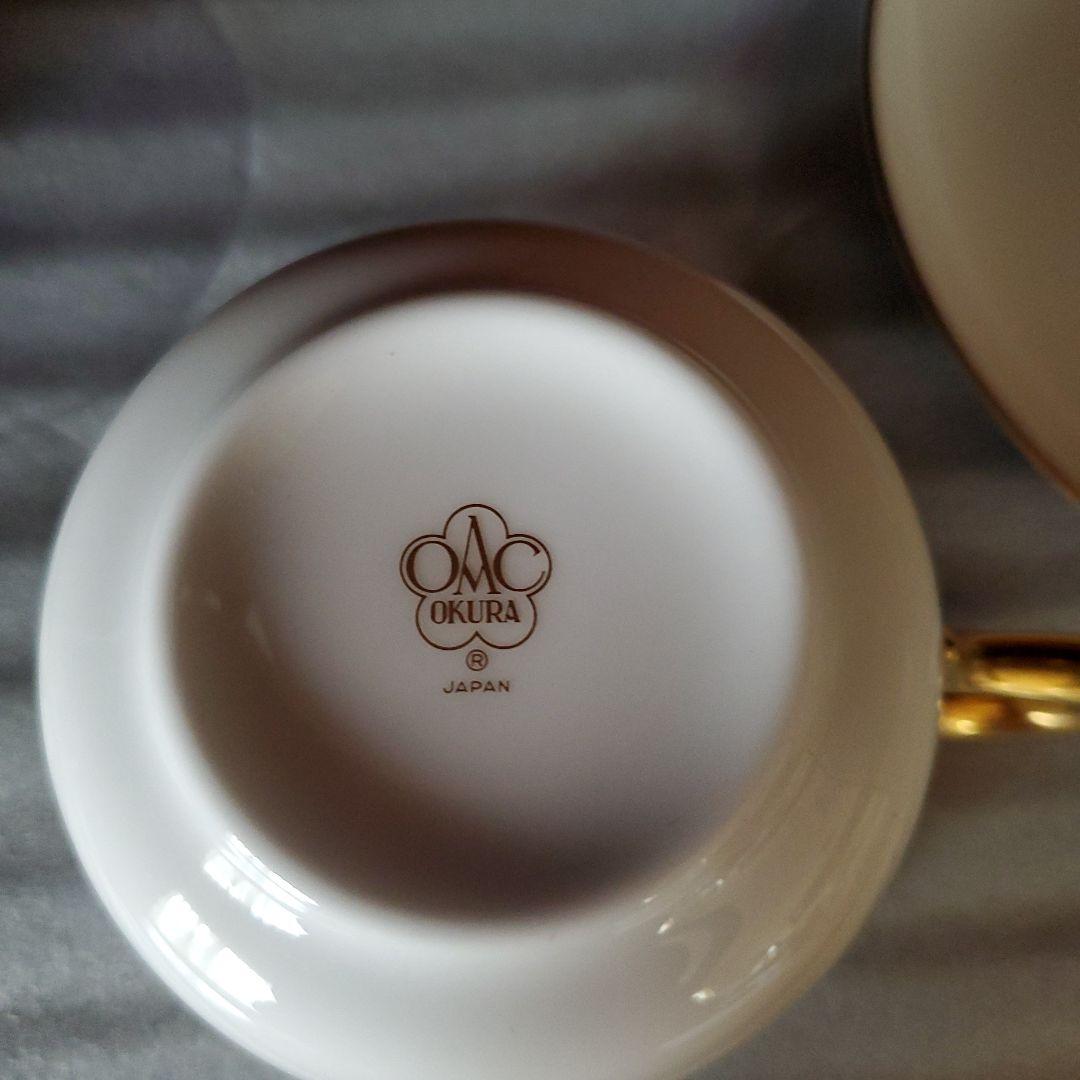 大倉陶園　カップ&ソーサー