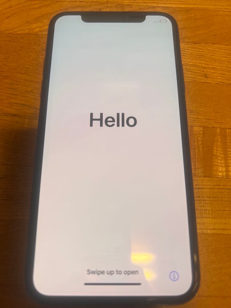 Iphone10 グレー　256gb simロックあり