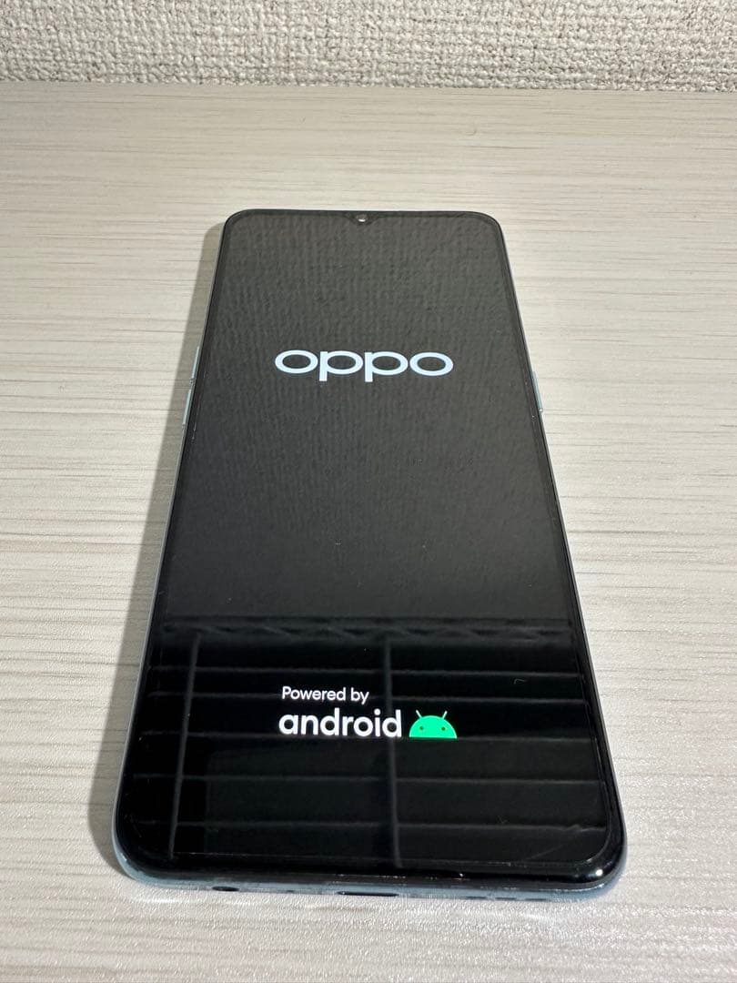 Oppo スマートフォン グラデーションブルー