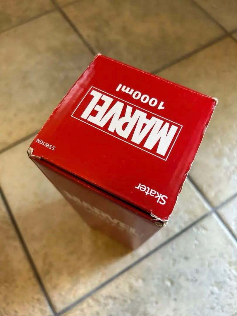 新品 MARVEL マーベル リングハンドル付 ステンレスボトル 1000ml