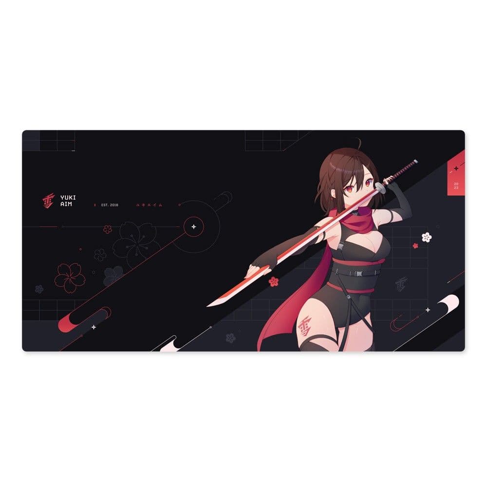 Yuki Aim × Gamesense Radar マウスパッド ブラック