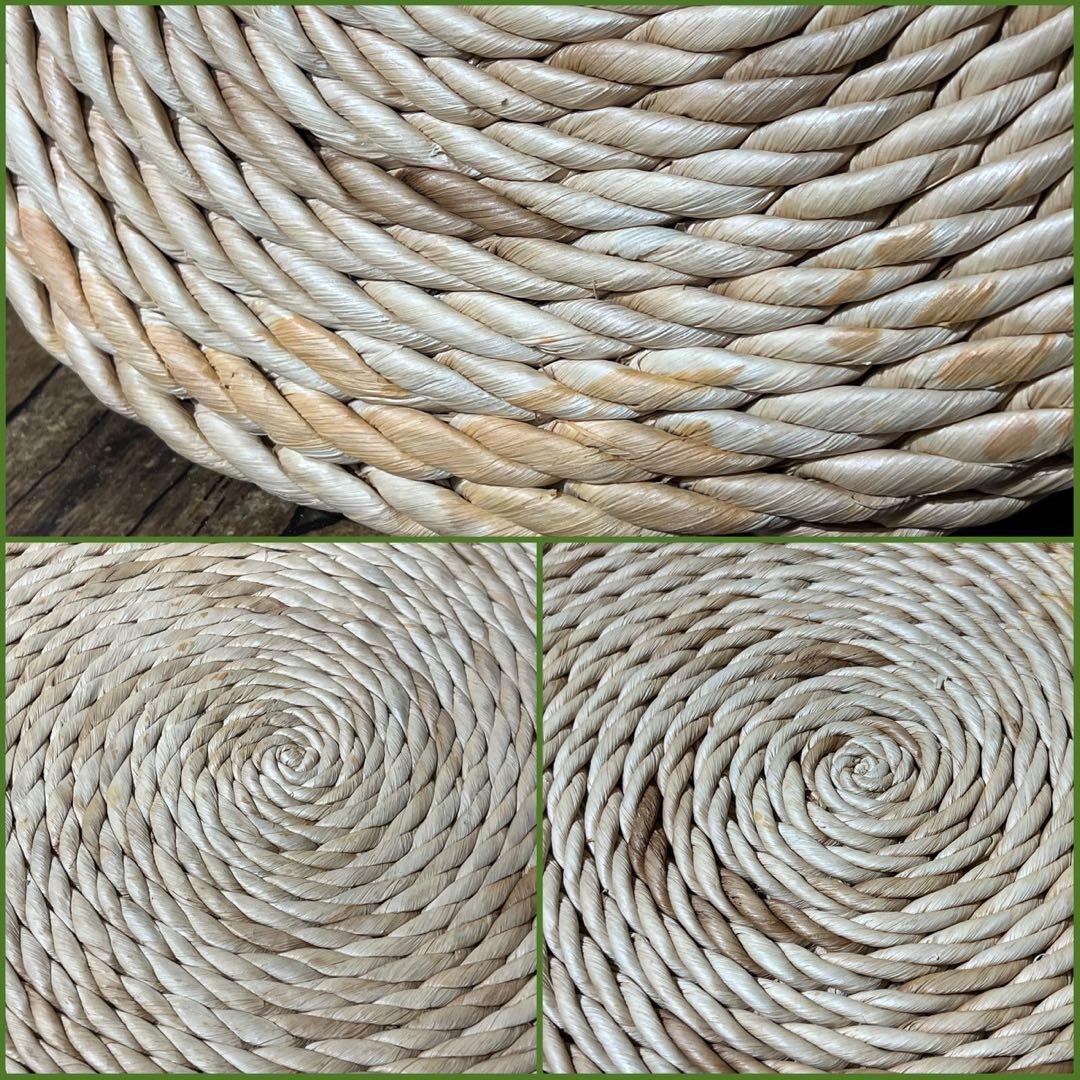 star＊クッション 座布団 天然素材 畳 和風禅マット わら編み 囲炉裏