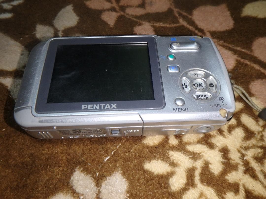 動作品 PENTAX OPTIO W10 デジタルカメラ