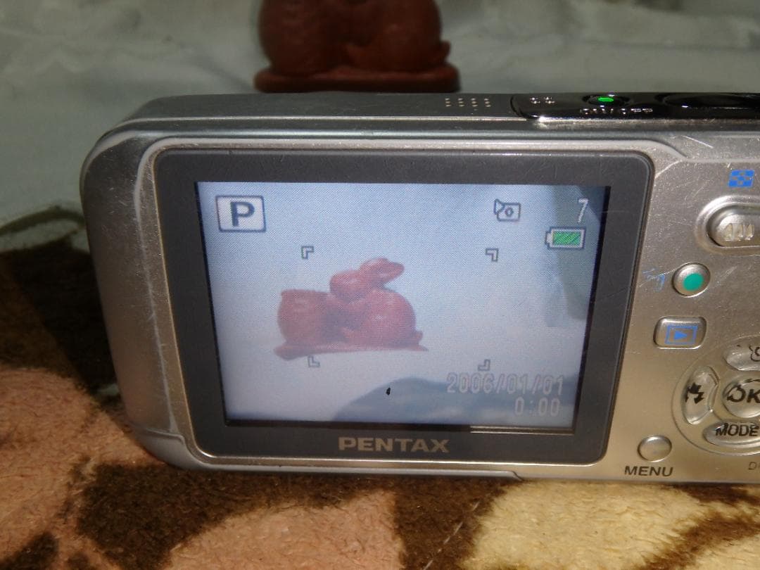 動作品 PENTAX OPTIO W10 デジタルカメラ