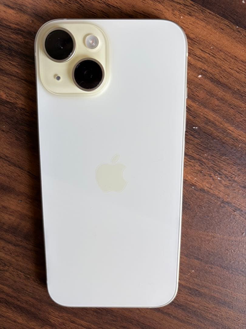 Apple iPhone 15 256gb イエロー 本体 箱付き