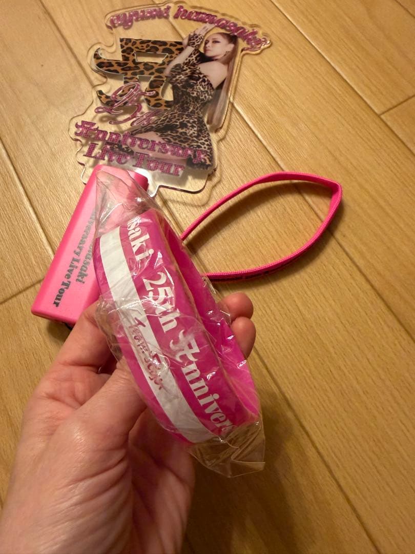 浜崎あゆみ　STARTER ブラックバックパックと25thグッズのセット