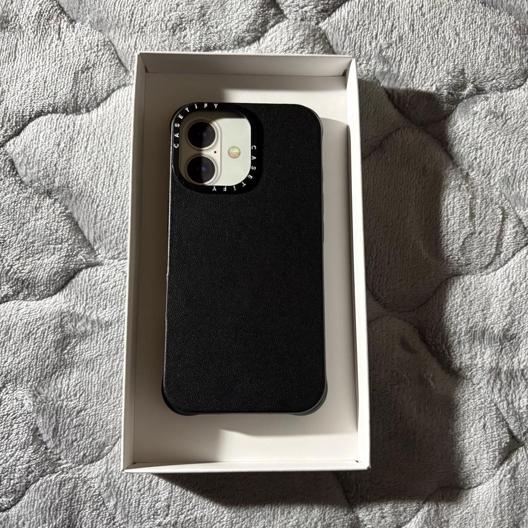 CASETiFY iPhone16用ケース ブラック