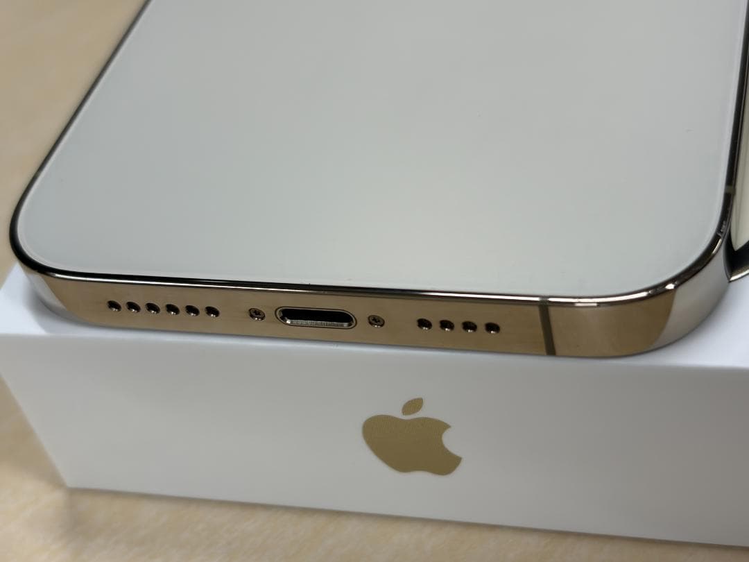 【美品】iPhone 14 Pro Max 256GB ゴールド本体と箱