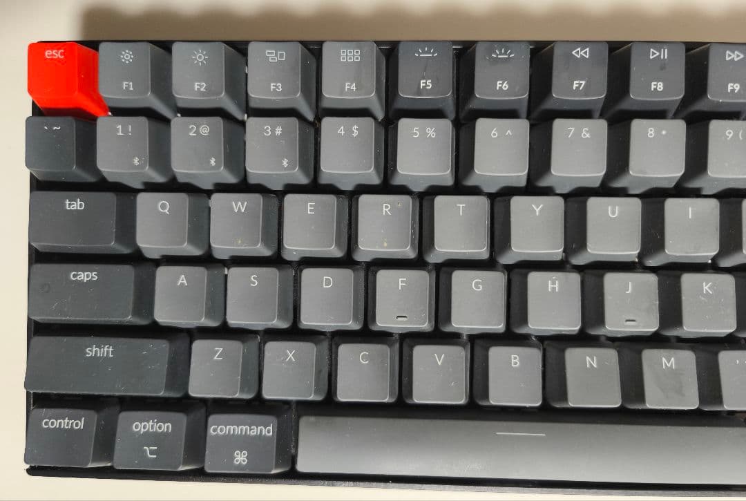 Keychronキークロン　メカニカルキーボードK4　茶軸ワイヤレス