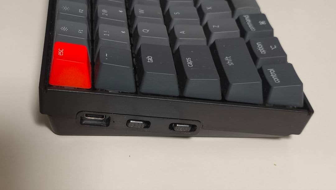 Keychronキークロン　メカニカルキーボードK4　茶軸ワイヤレス