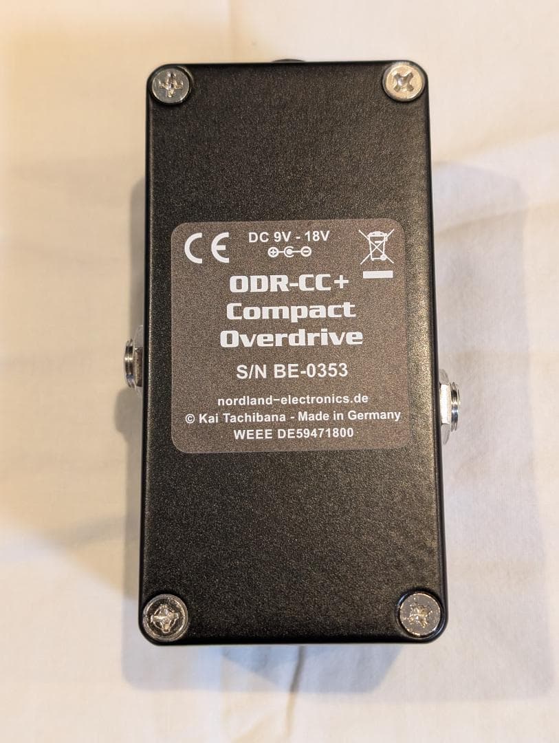 Nordland Electronics ODR-CC+ オーバードライブ